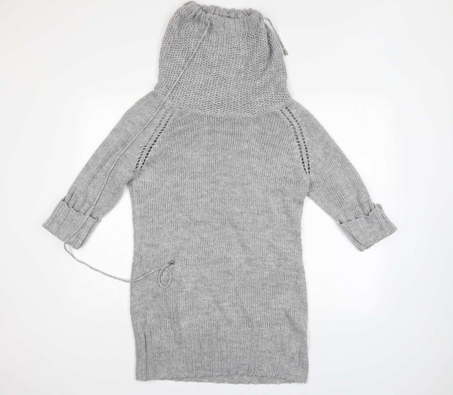F&F Womens Grey   Jumper Dress  Size 14