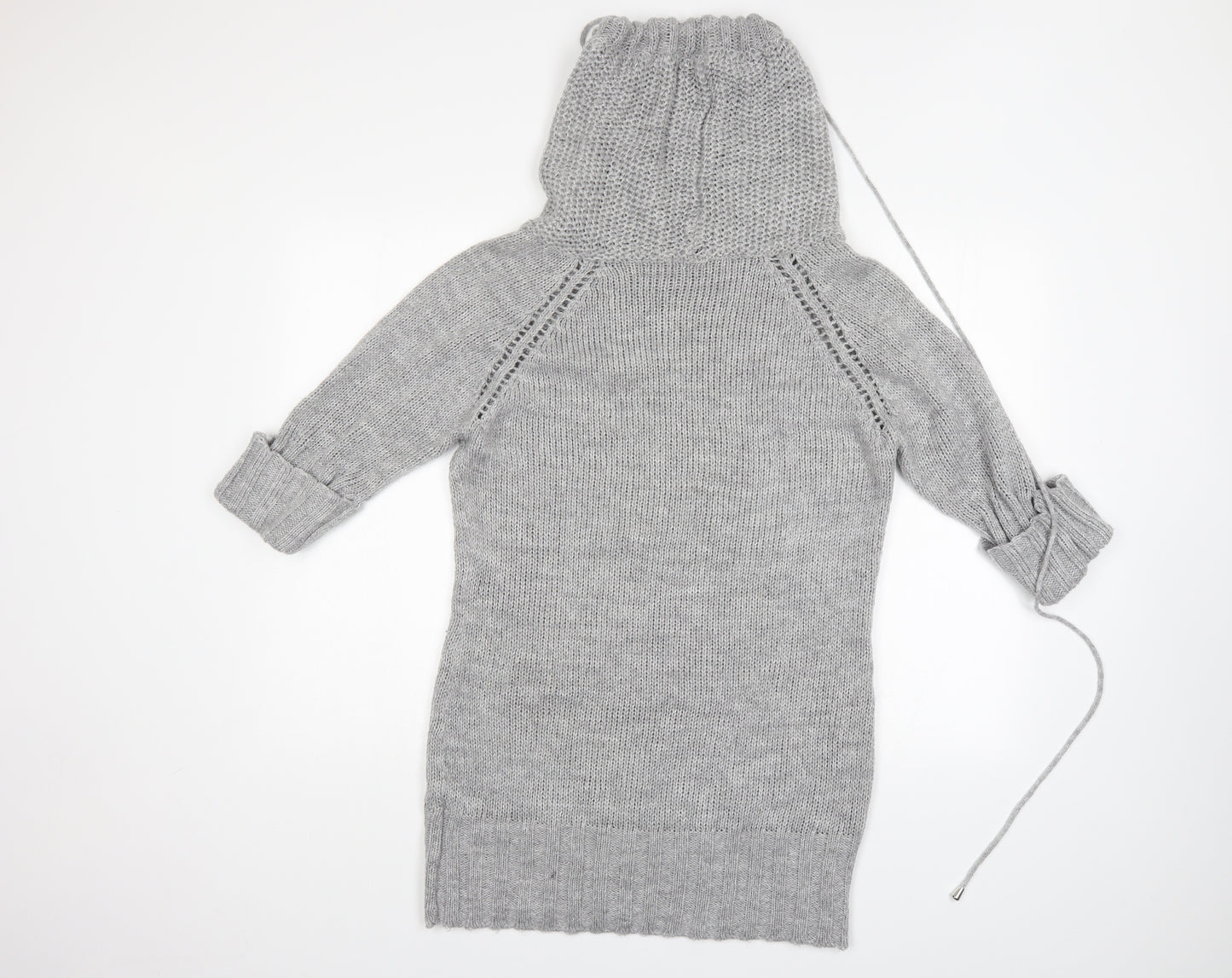 F&F Womens Grey   Jumper Dress  Size 14