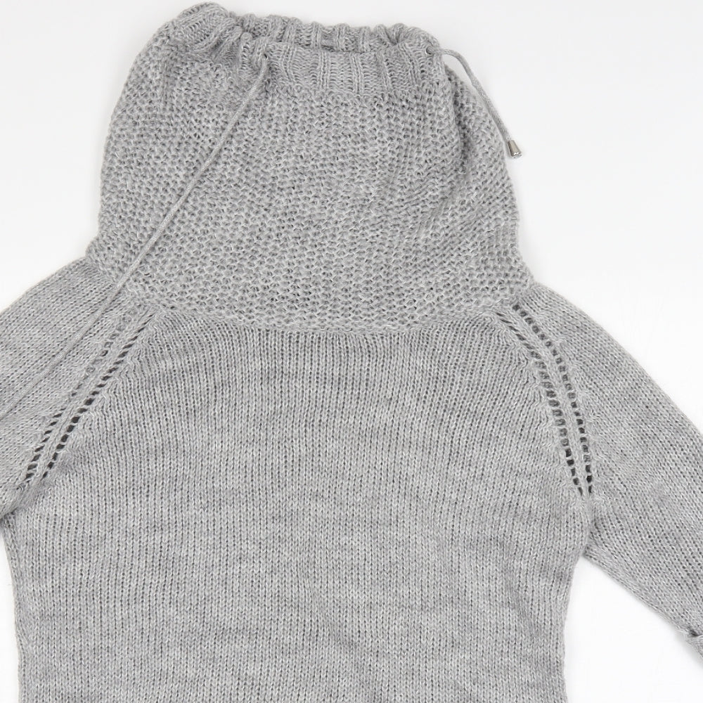 F&F Womens Grey   Jumper Dress  Size 14