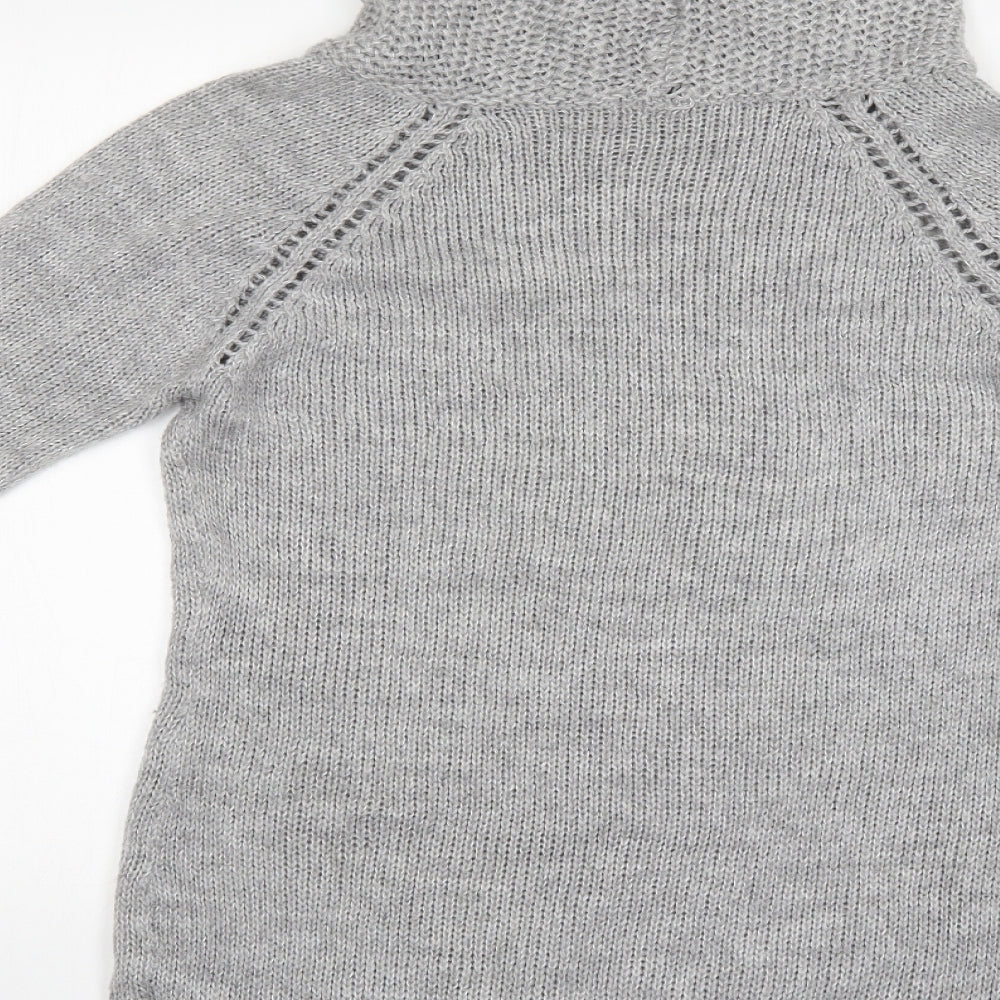 F&F Womens Grey   Jumper Dress  Size 14