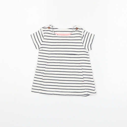 NEXT Boys White Striped  Pullover Casual Size 3-6 Months