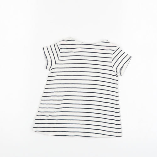 NEXT Boys White Striped  Pullover Casual Size 3-6 Months