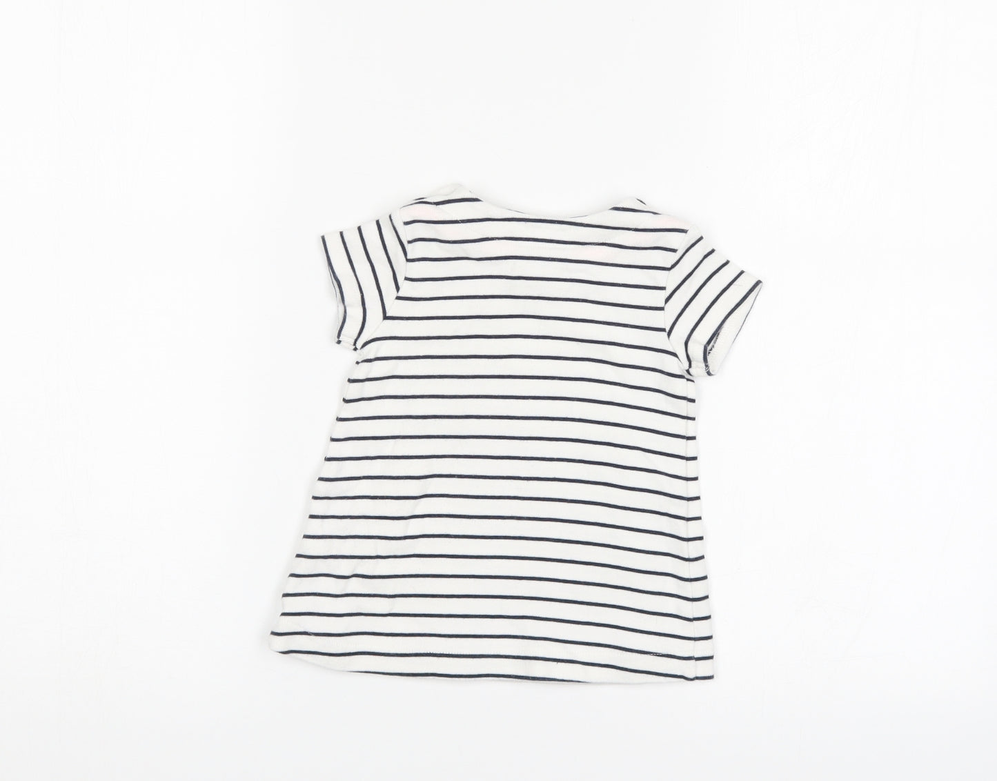 NEXT Boys White Striped  Pullover Casual Size 3-6 Months