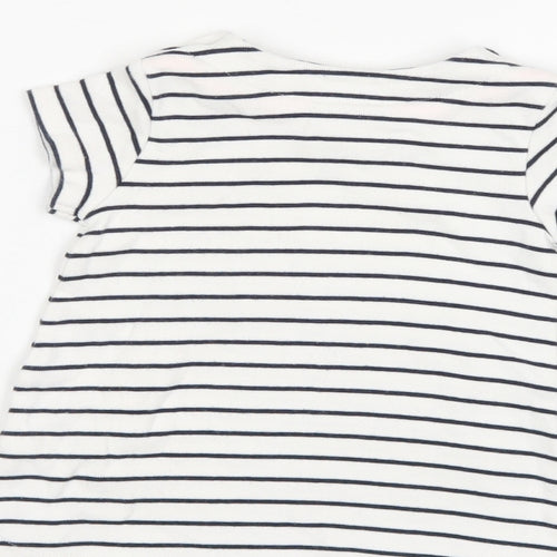 NEXT Boys White Striped  Pullover Casual Size 3-6 Months