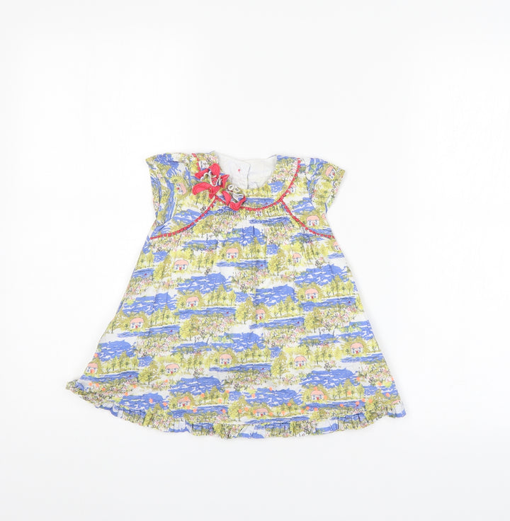 M&S Girls Multicoloured A-Line Size 6-9 Months