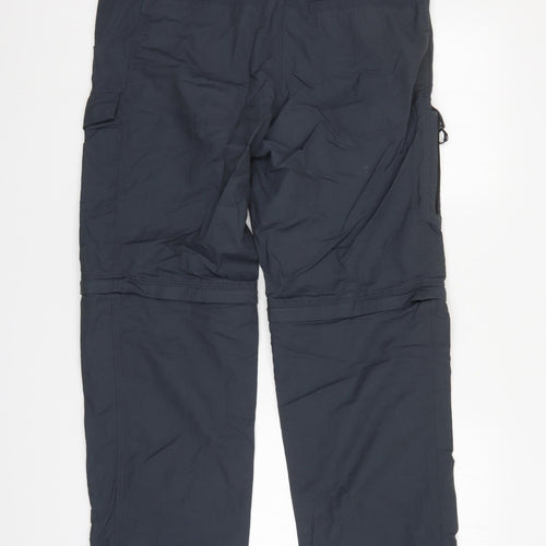 M&S Mens Grey   Cargo Trousers Size 34 L29 in