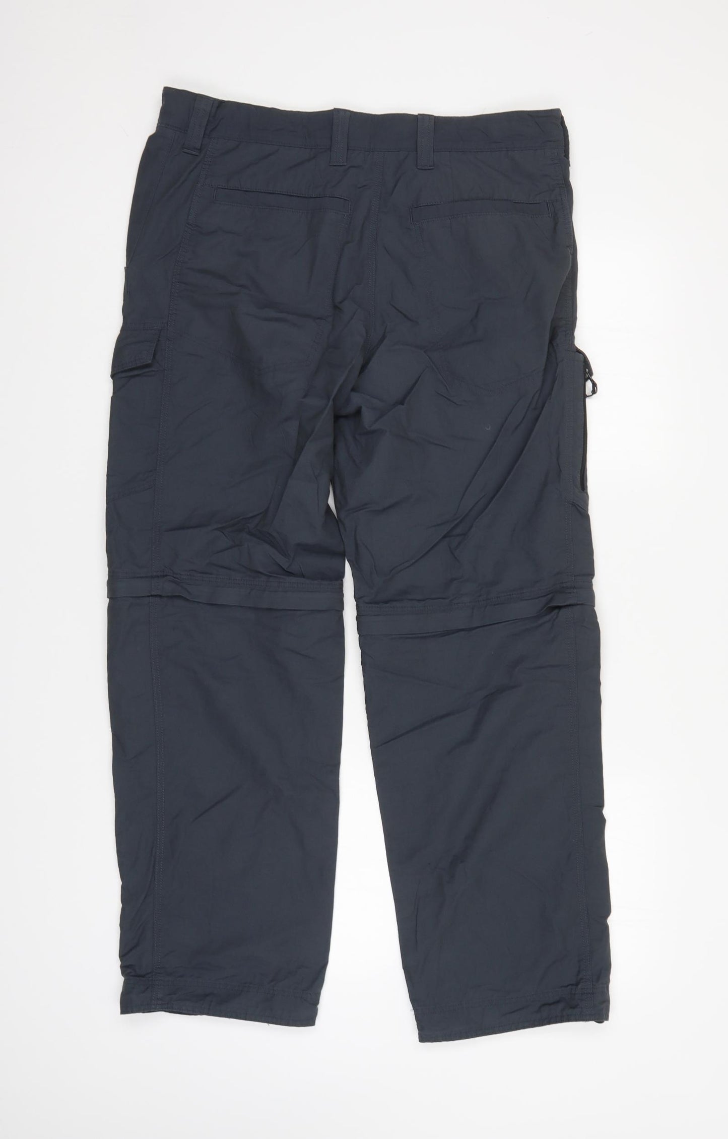 M&S Mens Grey   Cargo Trousers Size 34 L29 in