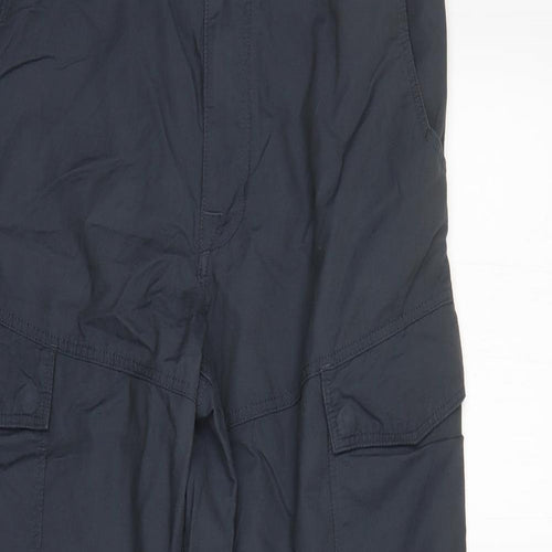 M&S Mens Grey   Cargo Trousers Size 34 L29 in