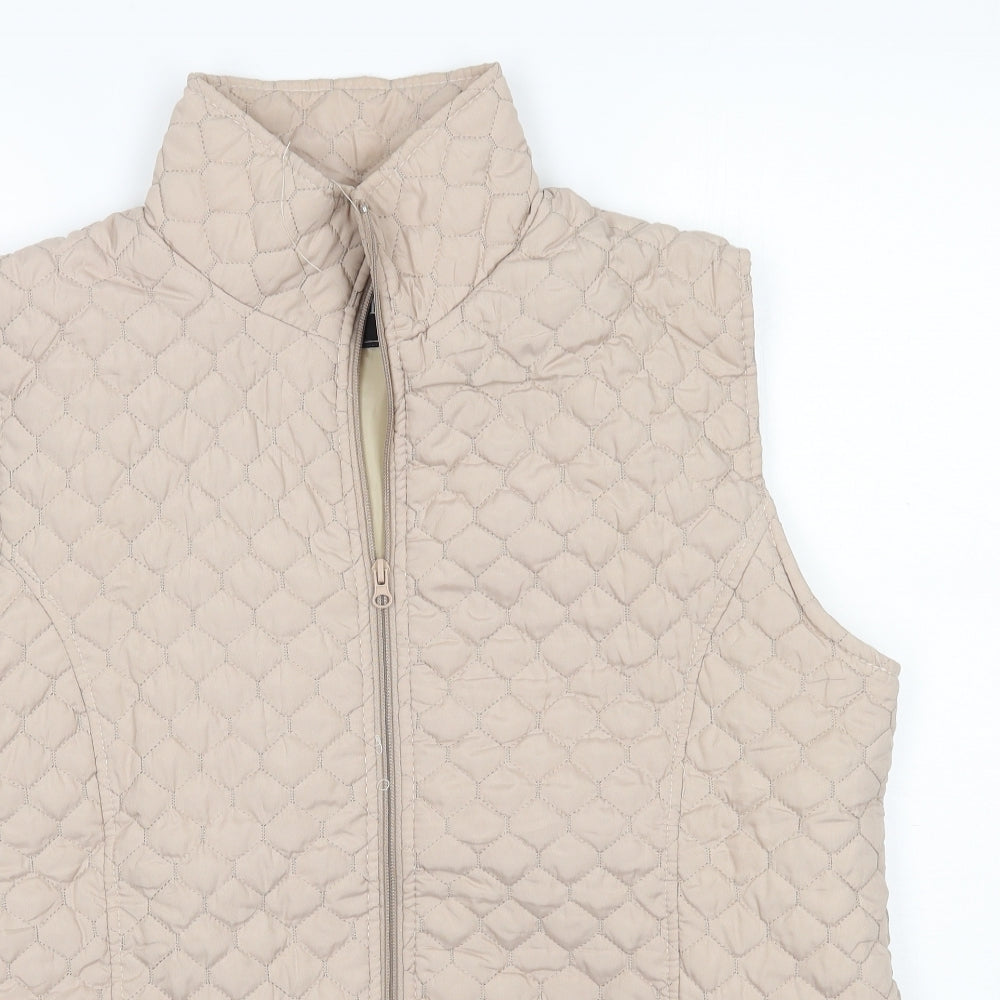 Rut Womens Beige   Gilet Coat Size XL