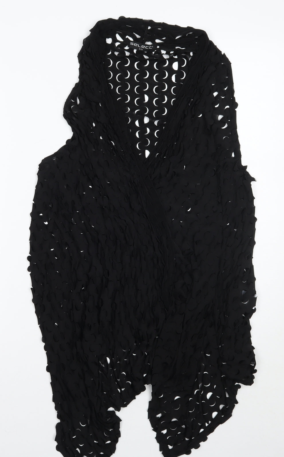 Select Womens Black   Cardigan Jumper Size M