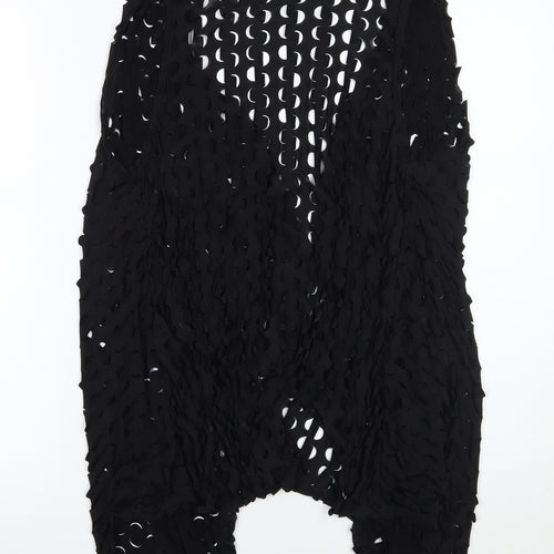 Select Womens Black   Cardigan Jumper Size M