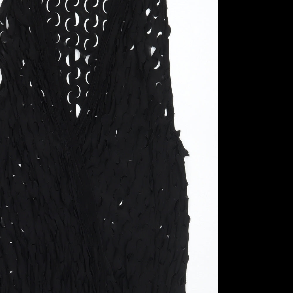 Select Womens Black   Cardigan Jumper Size M