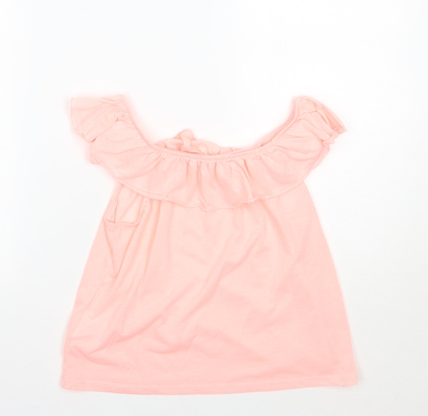 H&M Girls Pink   Basic T-Shirt Size 9 Years