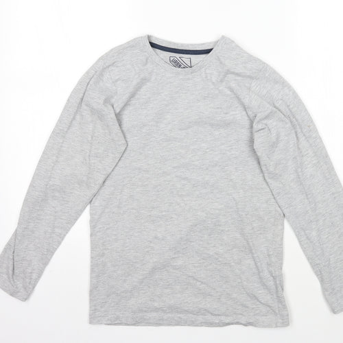 Urban Debt Boys Grey   Basic T-Shirt Size 12 Years