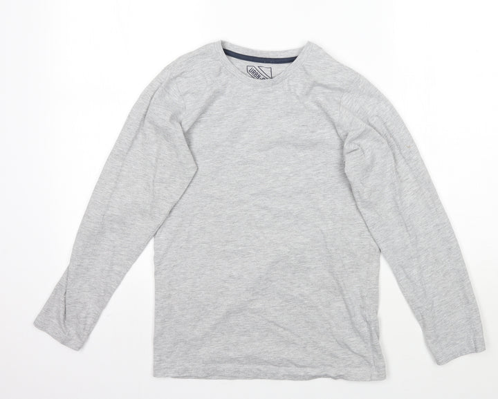 Urban Debt Boys Grey   Basic T-Shirt Size 12 Years