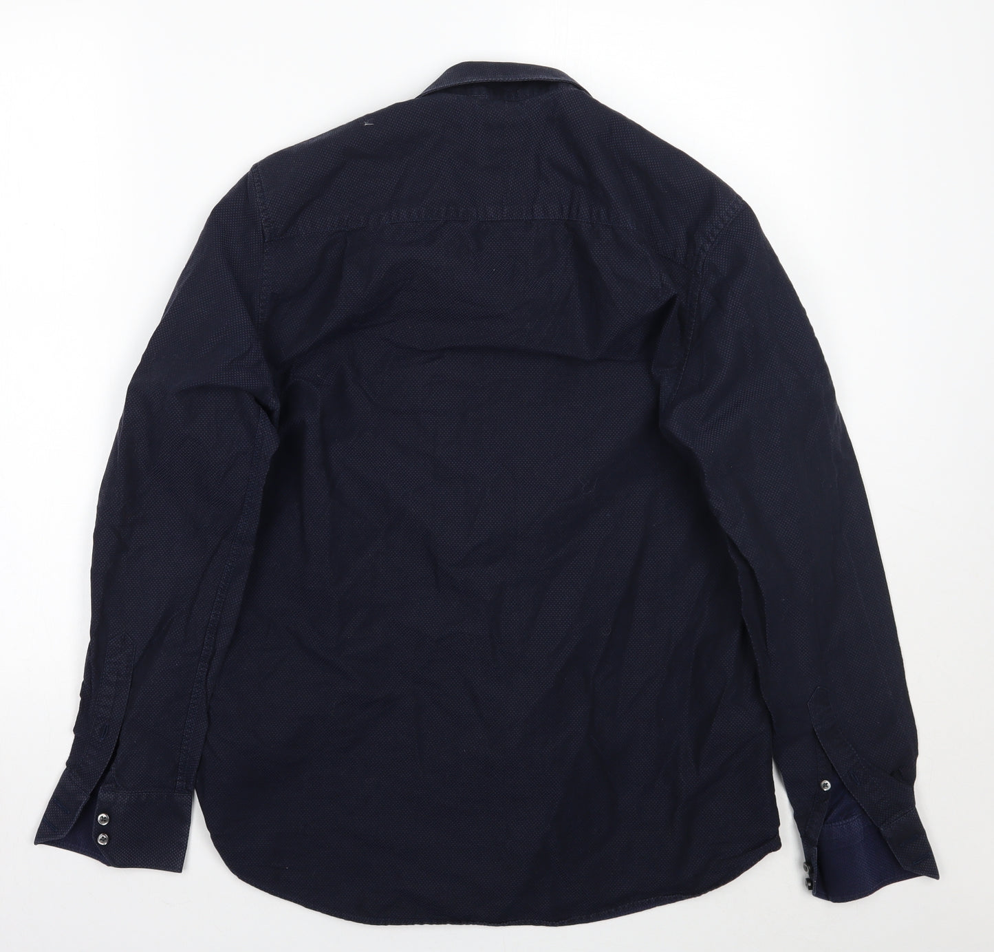 NEXT Mens Blue    Button-Up Size 15.5