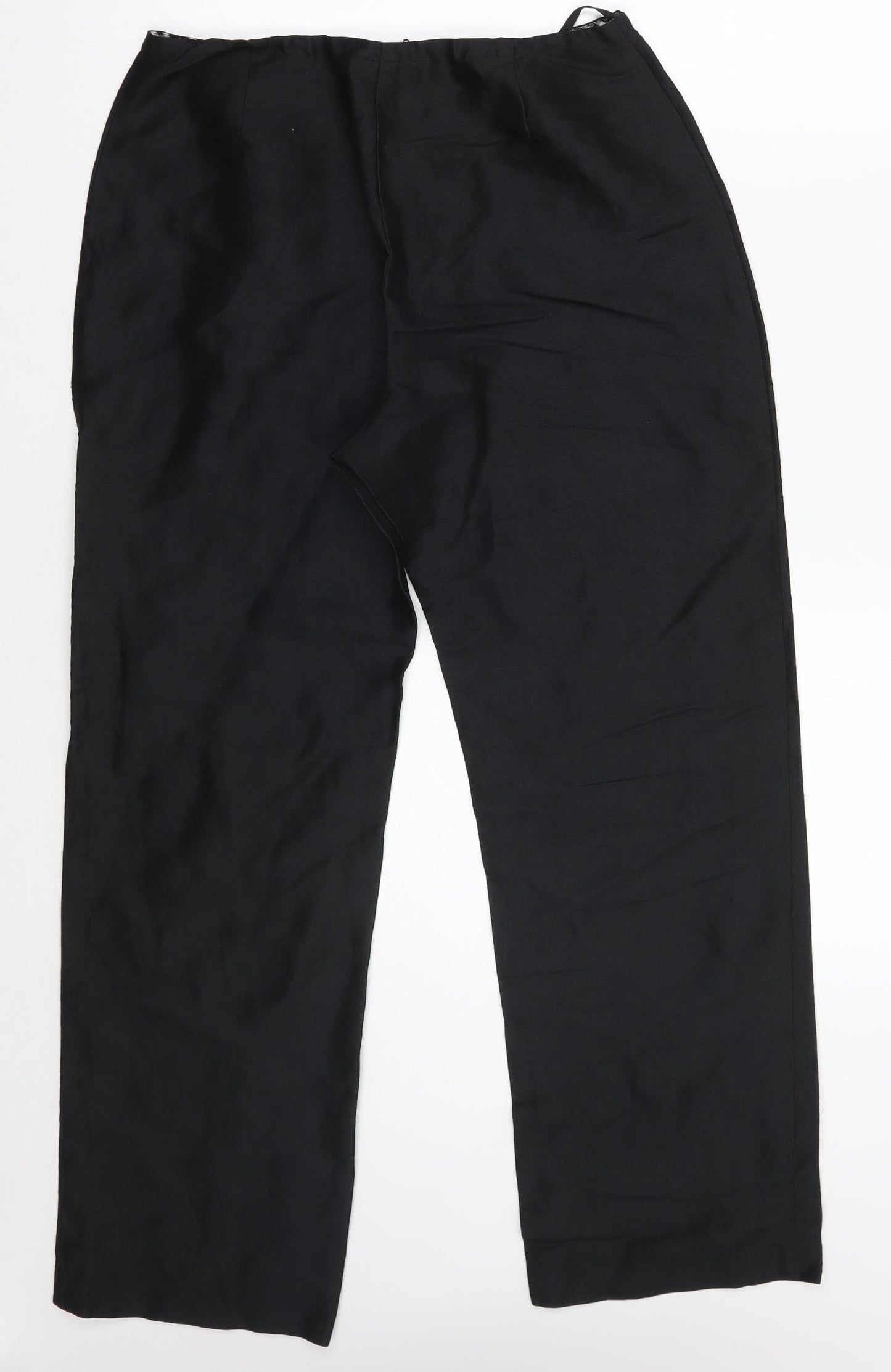 Principles Womens Black   Trousers  Size 10 L26 in