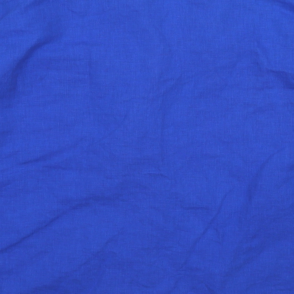 BM Womens Blue   Basic Button-Up Size 16