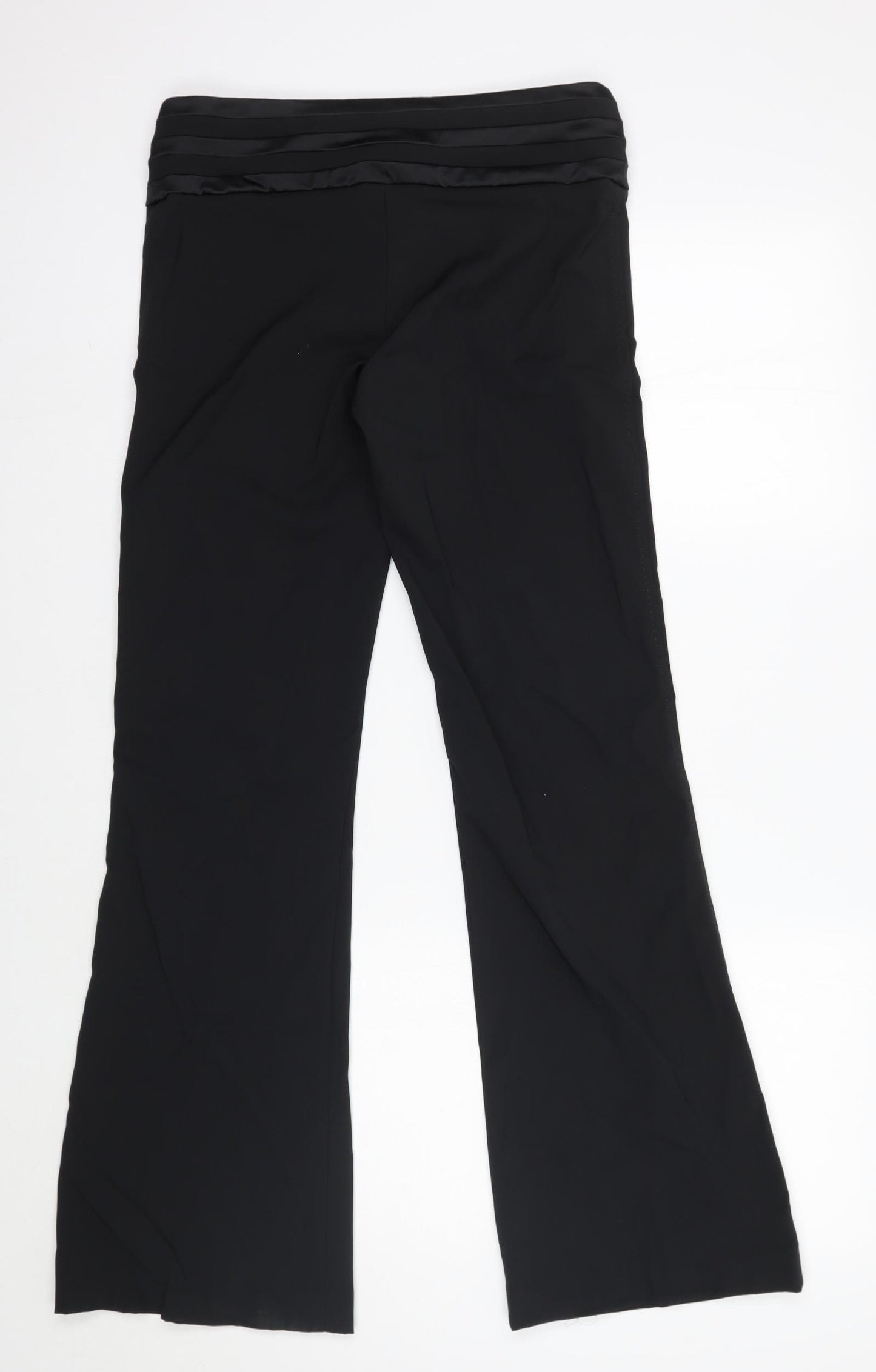 Oasis Womens Black   Trousers  Size 10 L31.5 in
