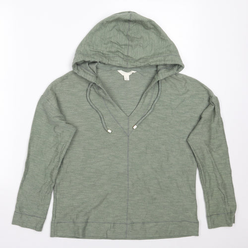 Marks and Spencer Womens Green   Pullover Hoodie Size 8