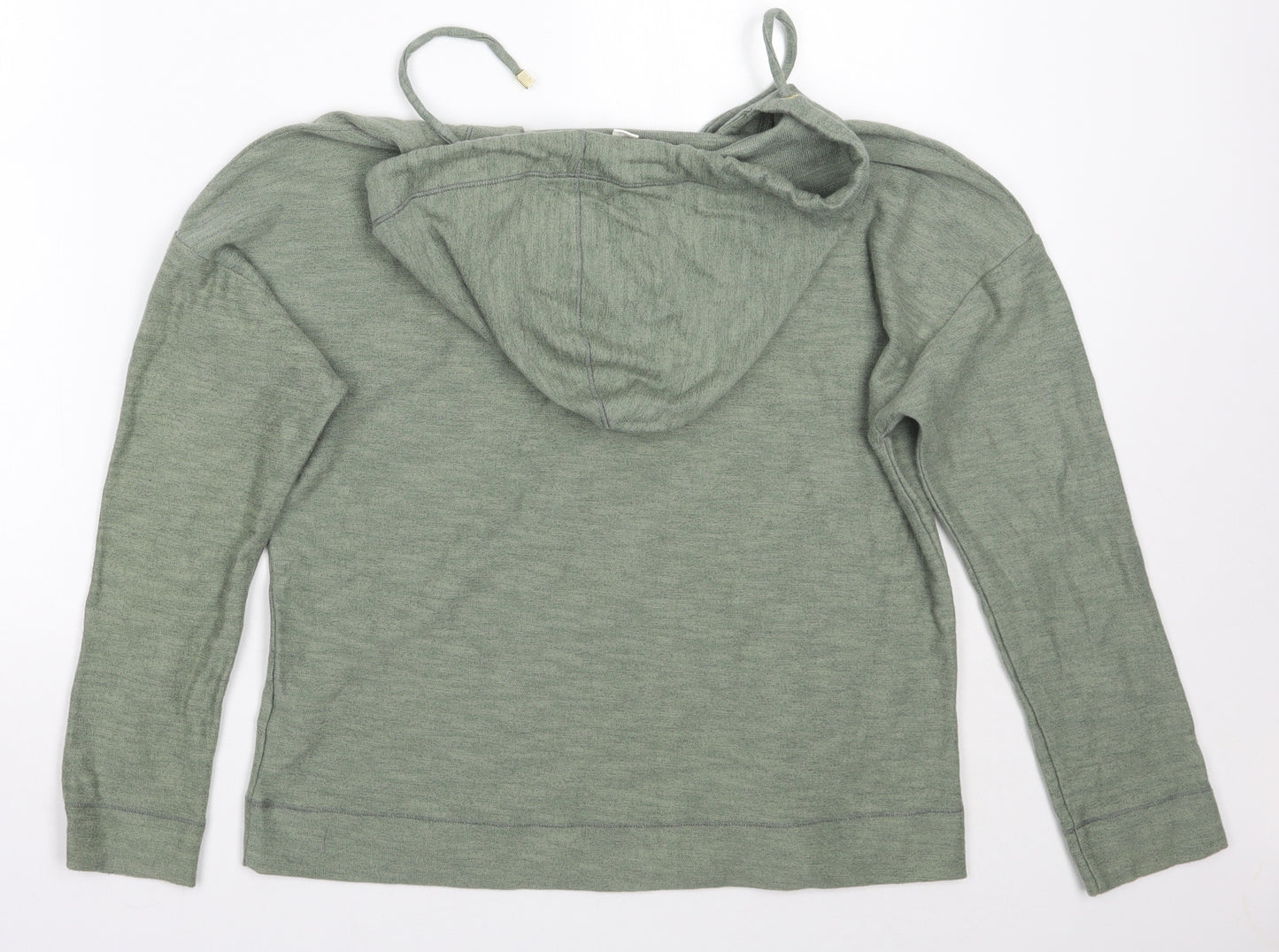 Marks and Spencer Womens Green   Pullover Hoodie Size 8