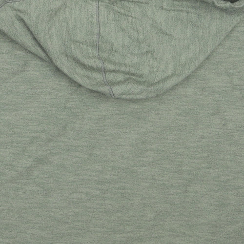 Marks and Spencer Womens Green   Pullover Hoodie Size 8