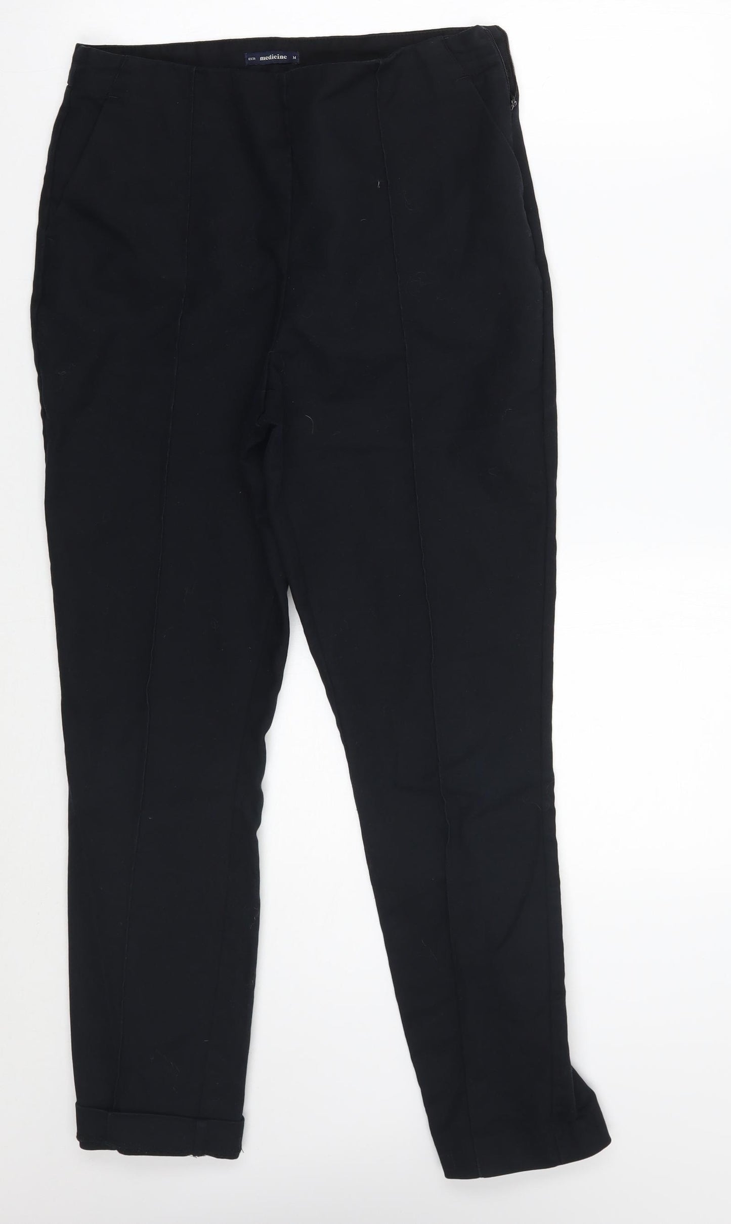 Medicine Womens Black   Trousers  Size M L25 in