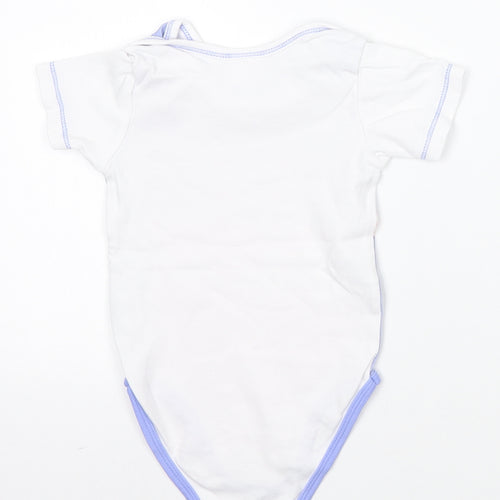 Wunder barchen Girls Blue Geometric  Babygrow One-Piece Size 18-24 Months