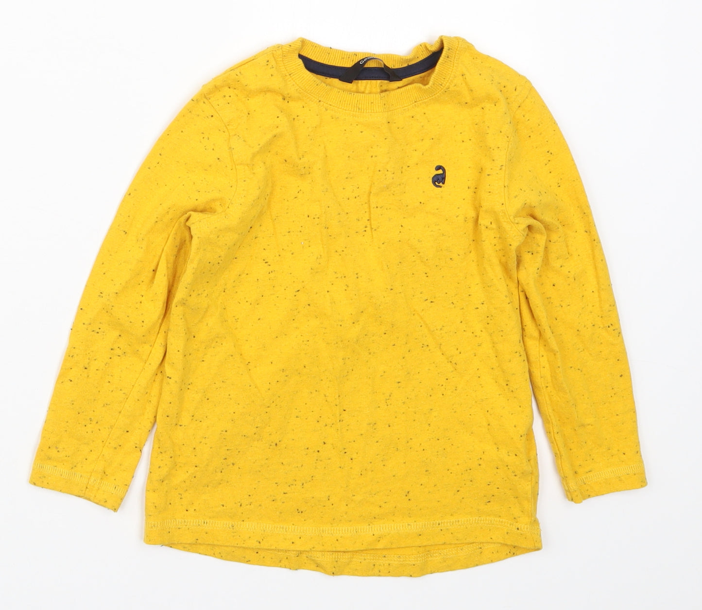 George Boys Yellow   Basic T-Shirt Size 4-5 Years