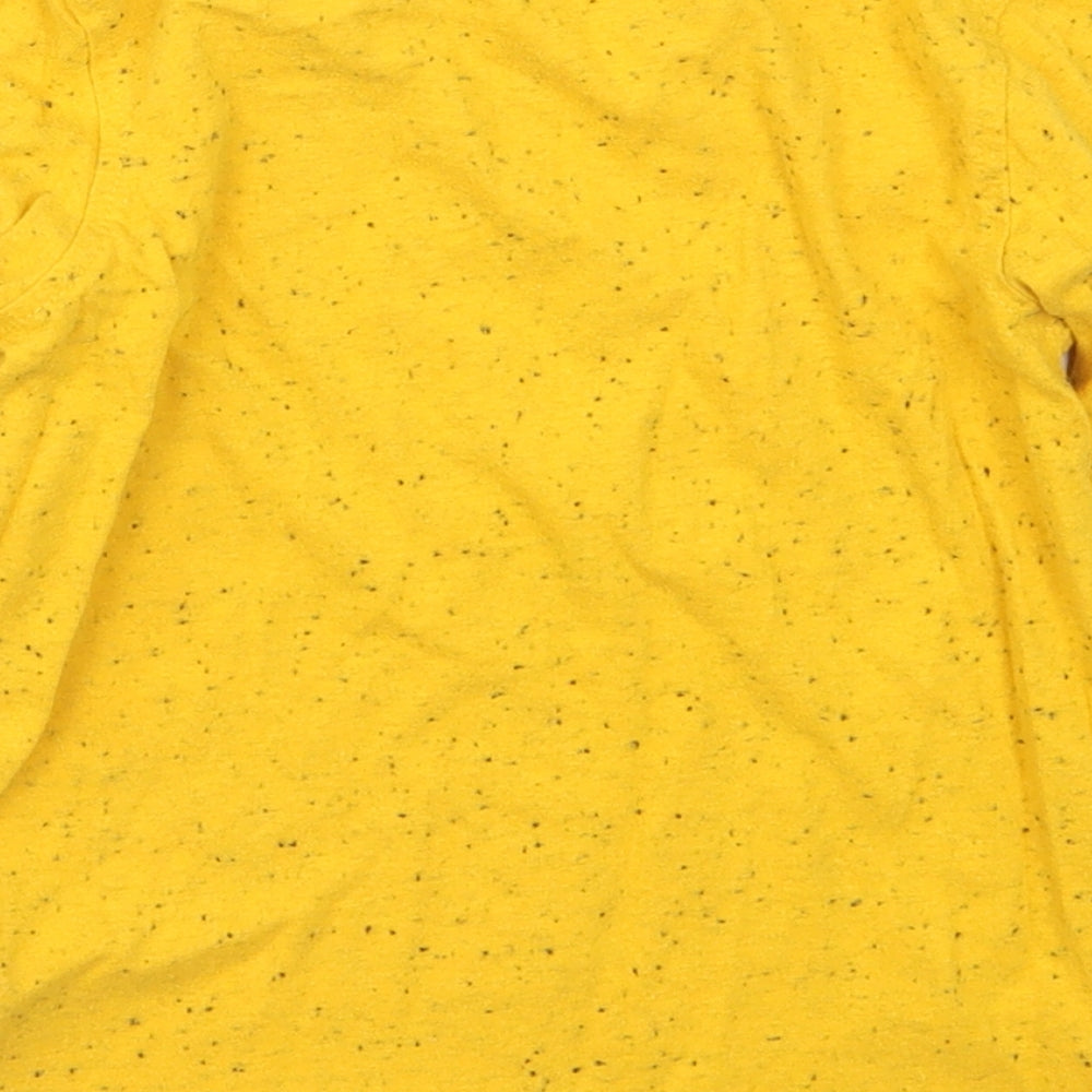 George Boys Yellow   Basic T-Shirt Size 4-5 Years