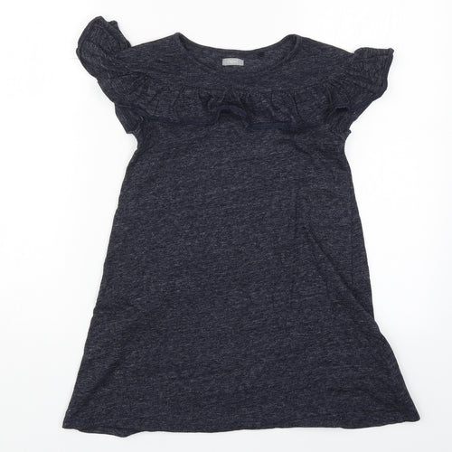 NEXT Girls Blue   Basic T-Shirt Size 7 Years