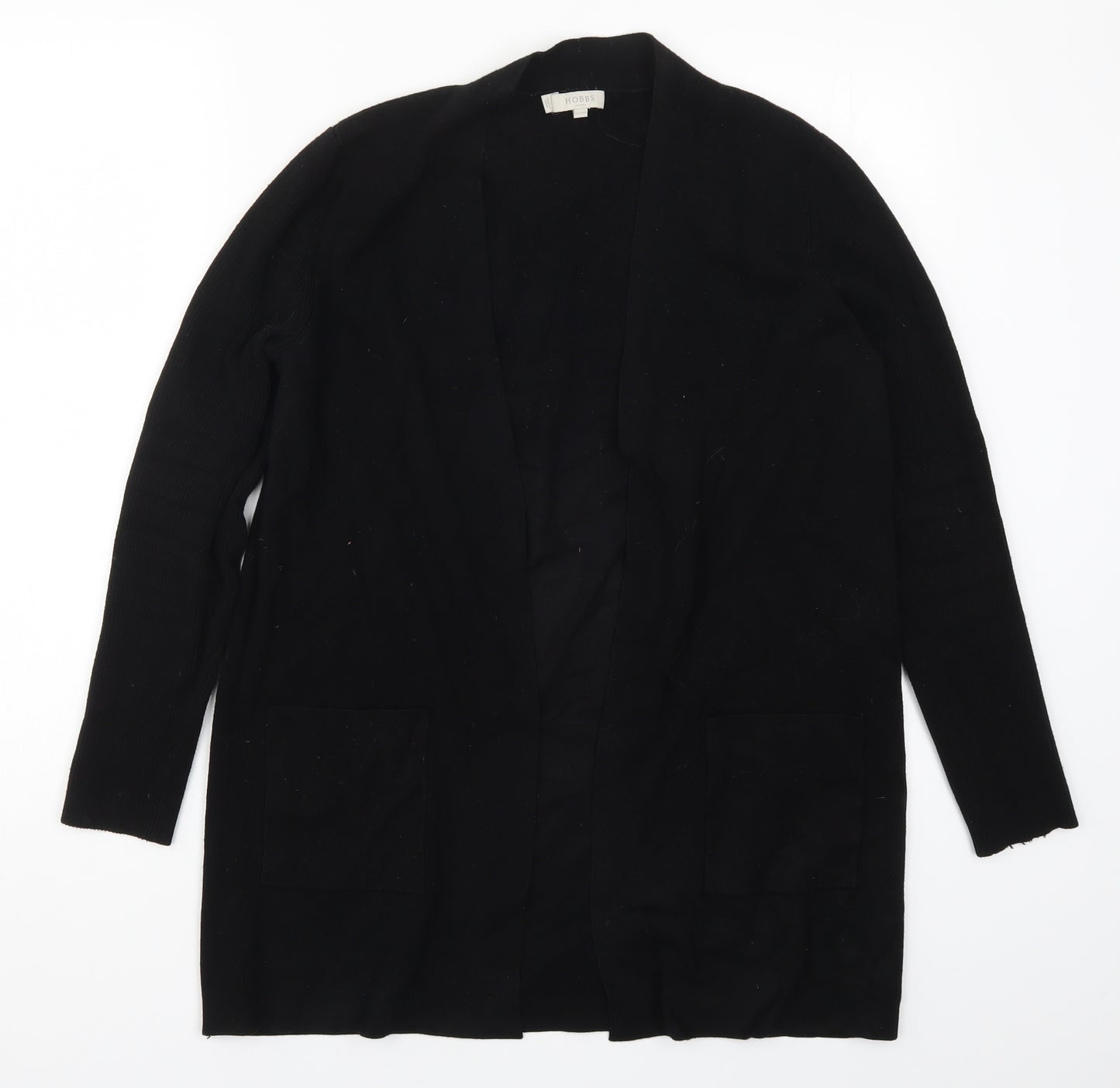 Hobbs Womens Black  Knit Cardigan Jumper Size M