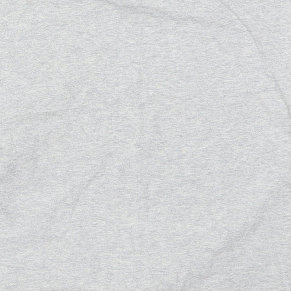 Marks and Spencer Girls Grey   Basic T-Shirt Size 7-8 Years  - Day Dreamer