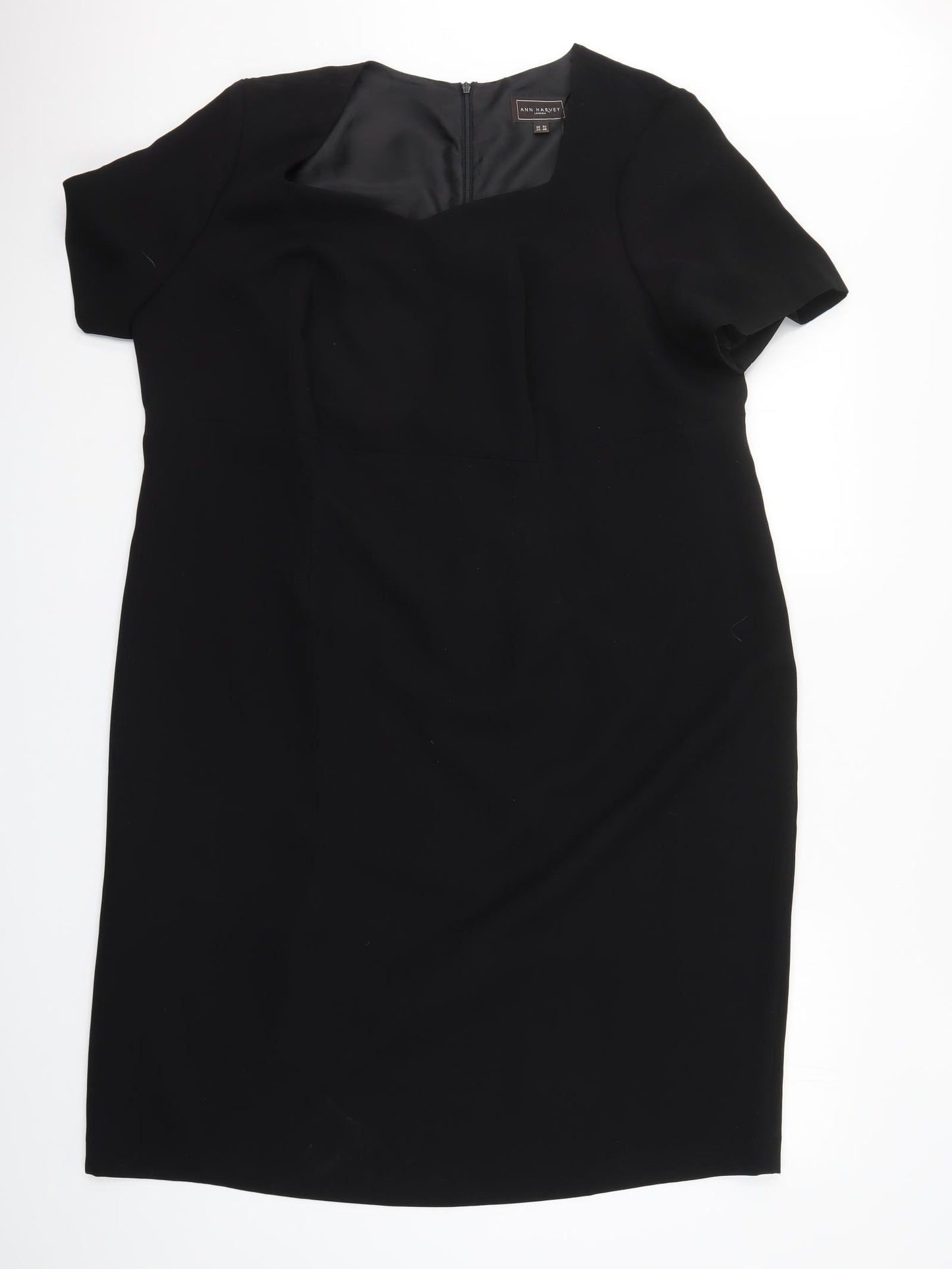 Ann Harvey Womens Black   Pencil Dress  Size 22