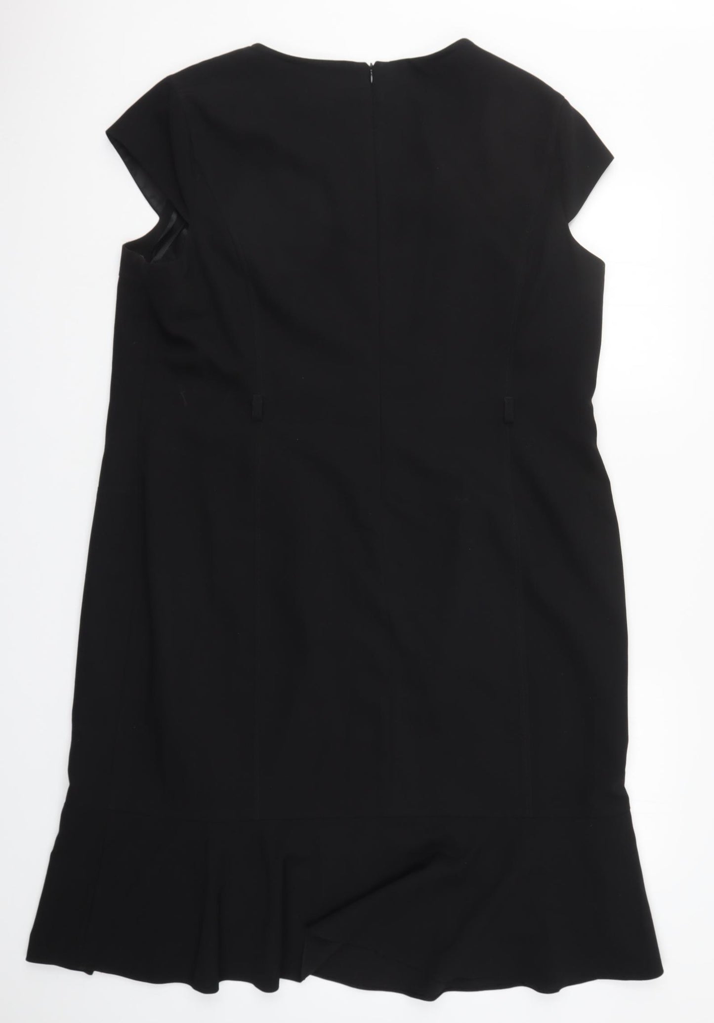 Debenhams Womens Black   Pencil Dress  Size 22