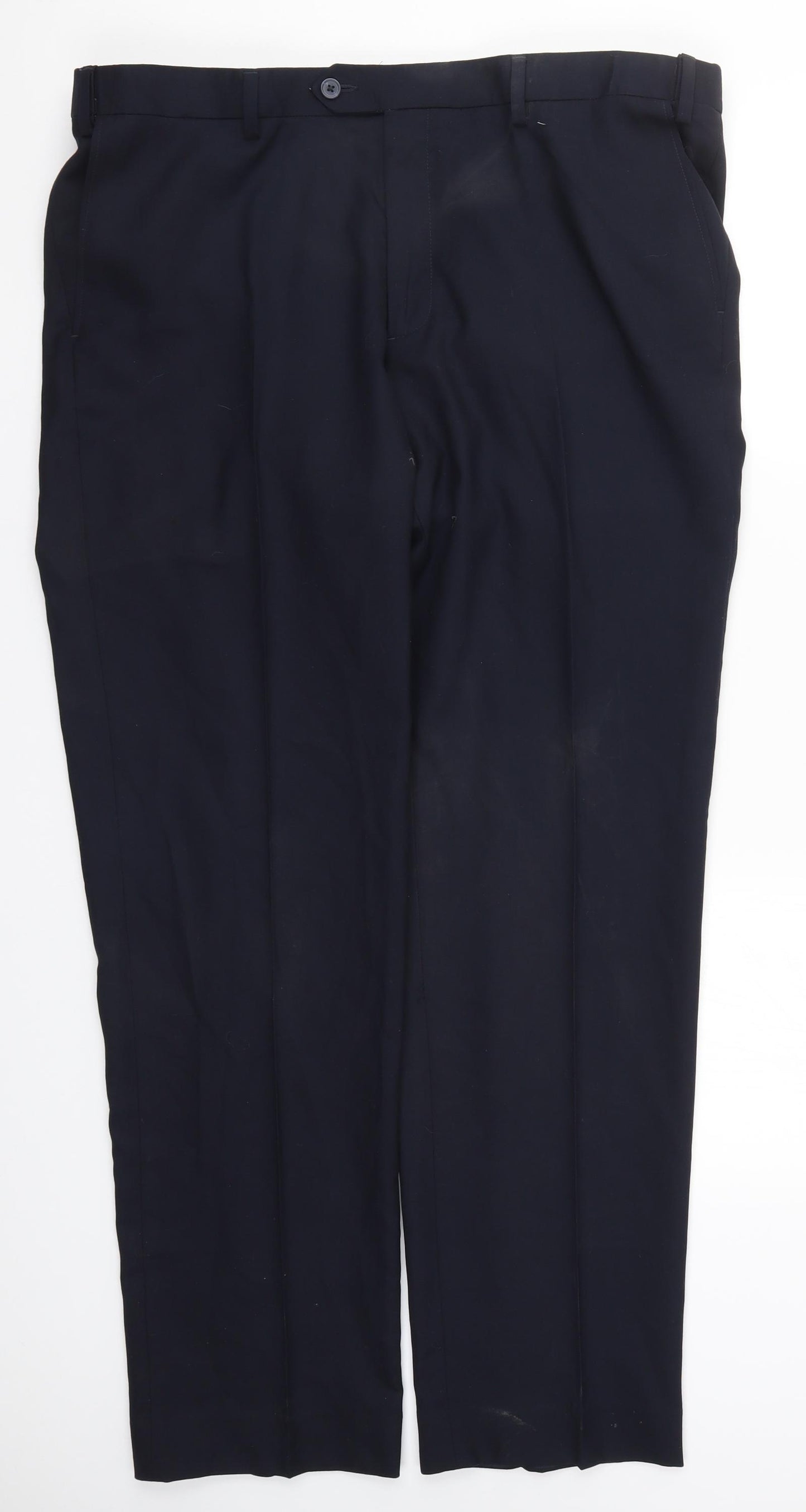 Marks and Spencer Mens Blue   Trousers  Size 40 L33 in
