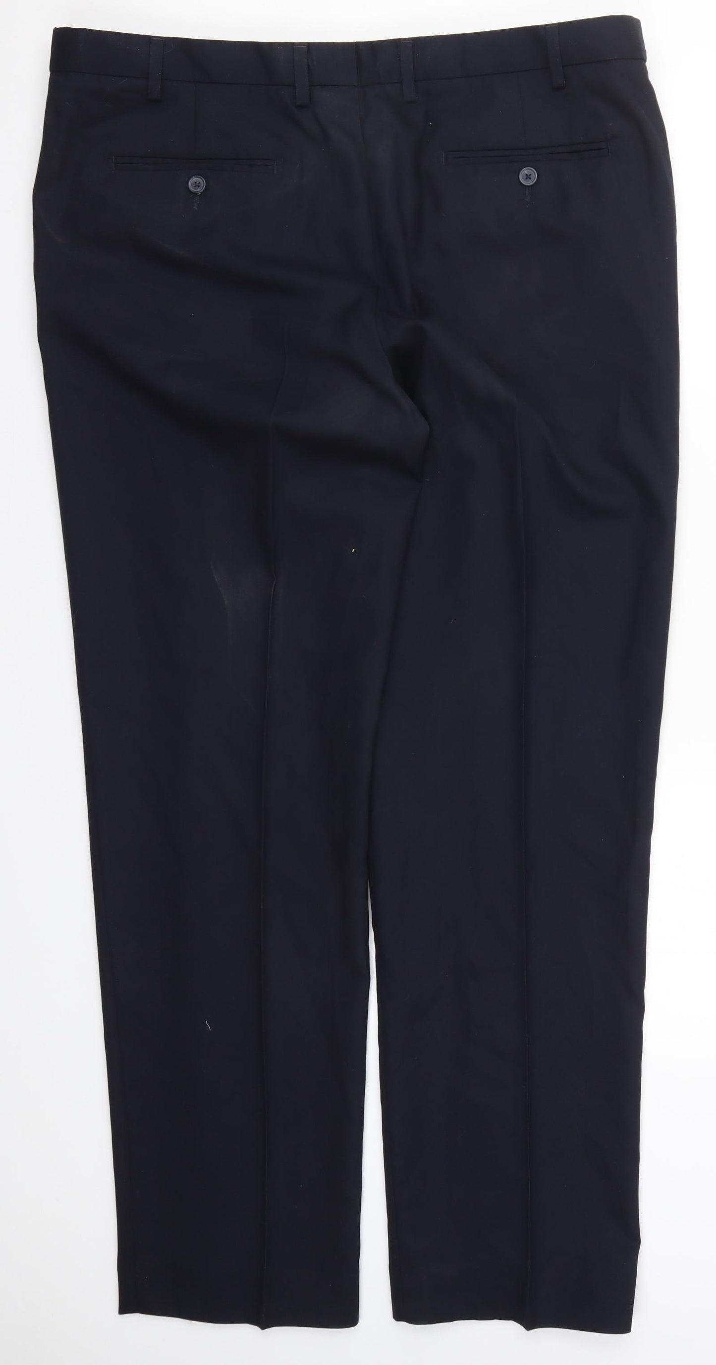 Marks and Spencer Mens Blue   Trousers  Size 40 L33 in