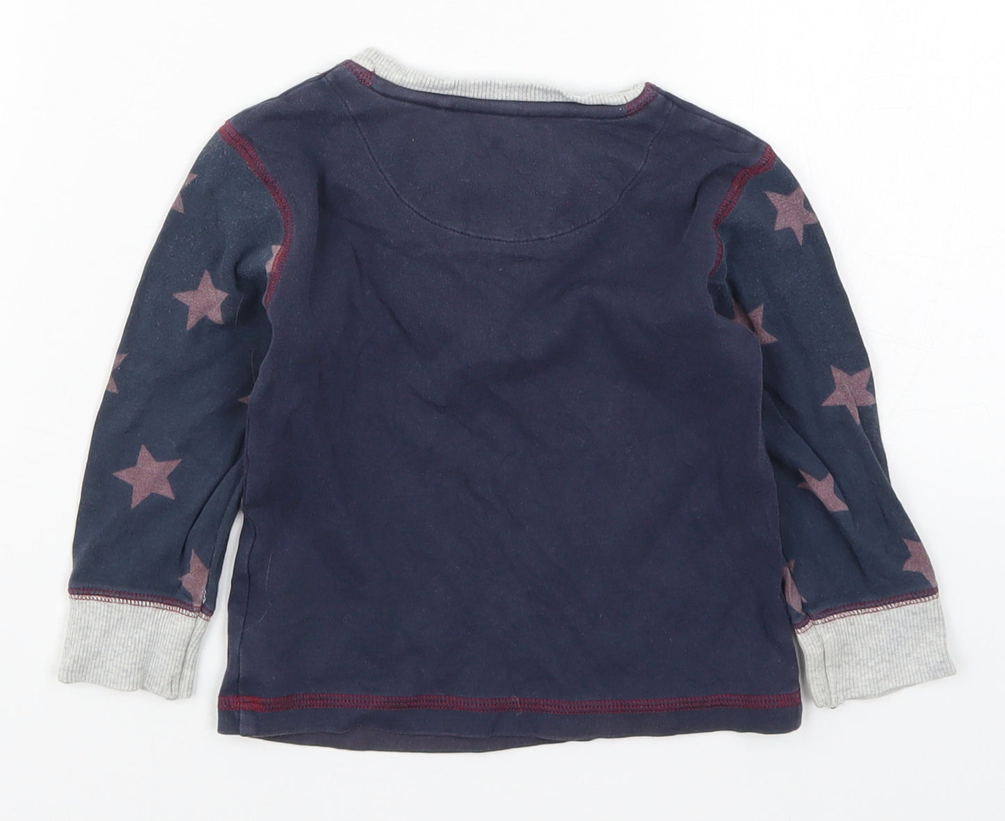 NEXT Boys Blue Solid  Cami Pyjama Top Size 18-24 Months  - Stars