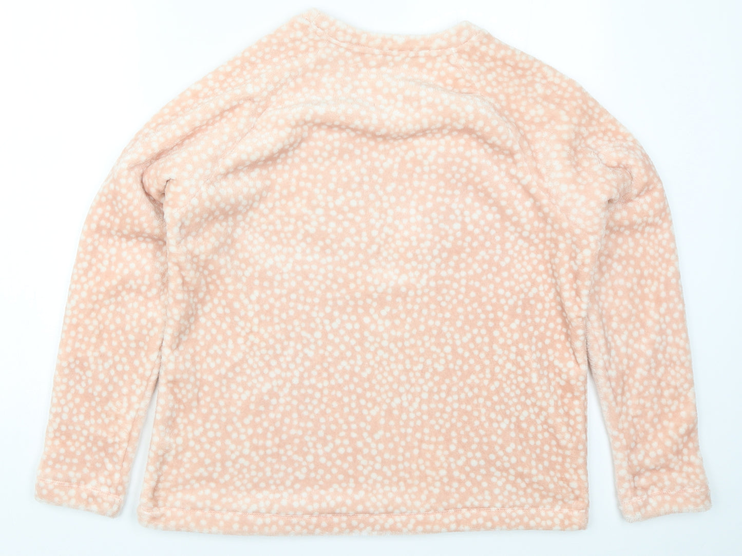 George Womens Pink Polka Dot  Top Pyjama Top Size 8  - Fox
