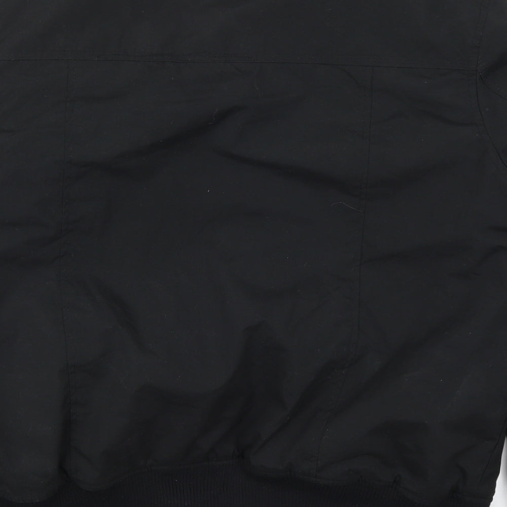 Urban Spirit Mens Black   Jacket Coat Size L