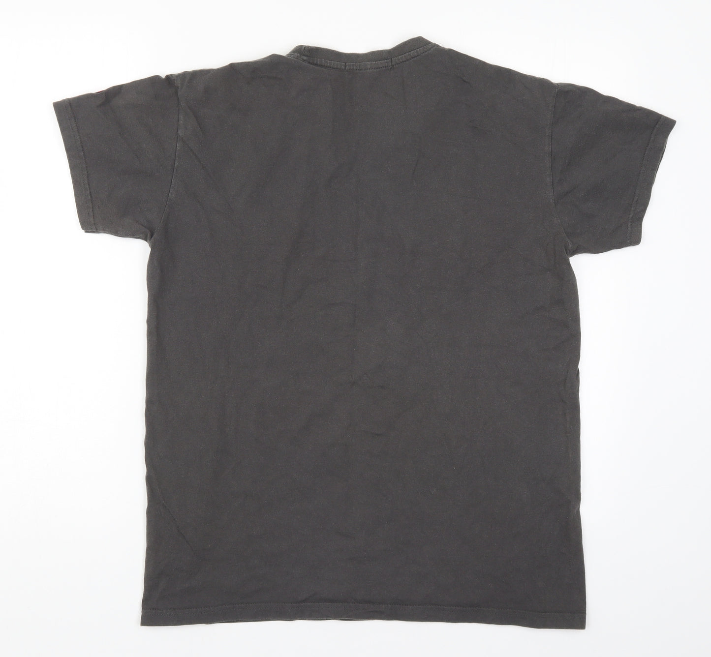 80's Casuals Mens Grey    T-Shirt Size M  - Graphic Man