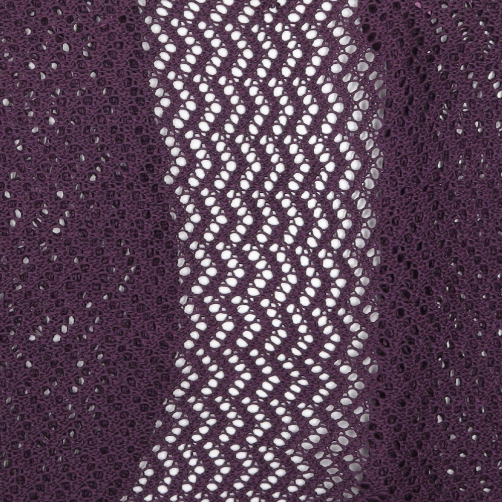 TU Womens Purple  Knit Cardigan Jumper Size M