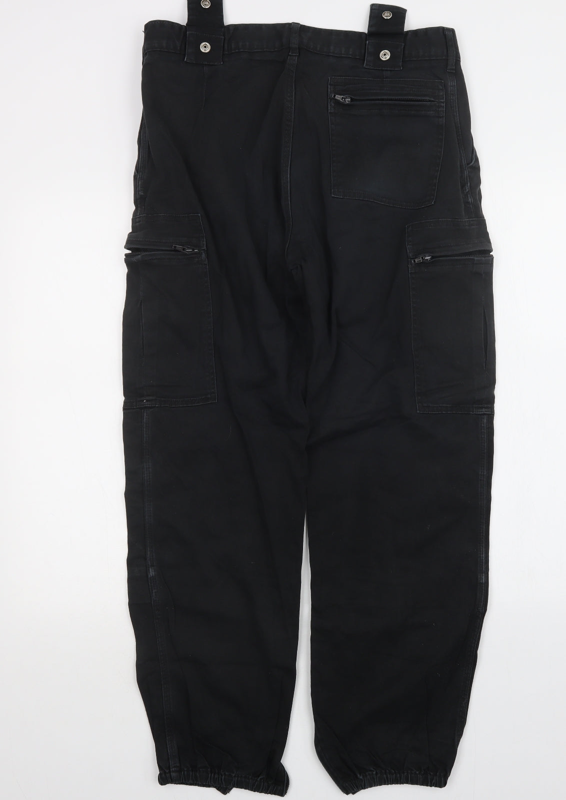 Strategy Mens Black   Trousers  Size 34 in L28 in