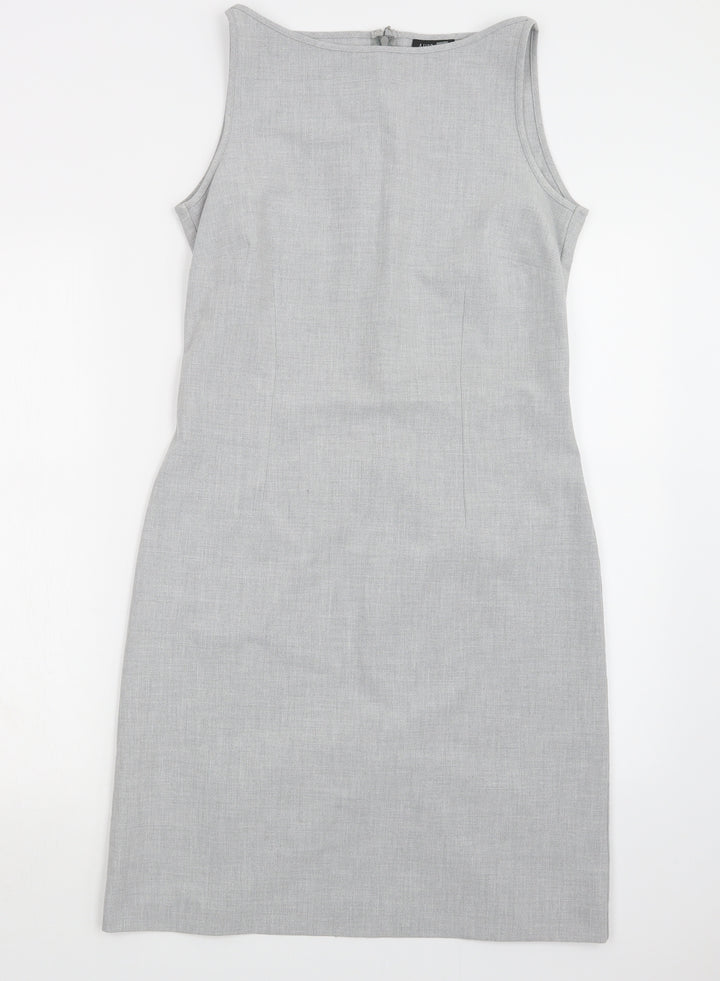 Autreton Womens Grey   T-Shirt Dress  Size 12