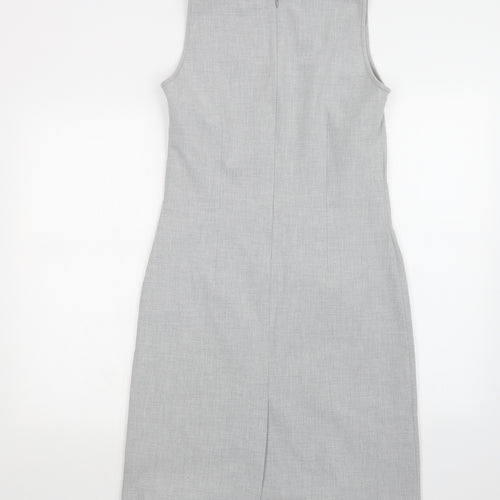 Autreton Womens Grey   T-Shirt Dress  Size 12