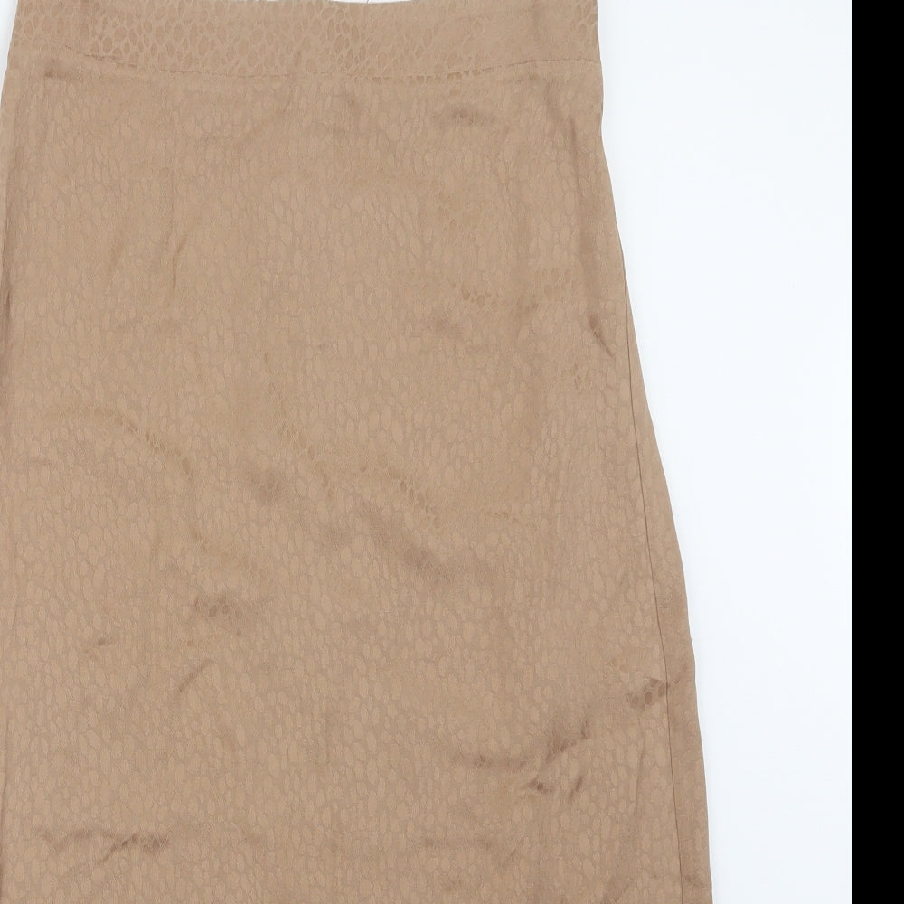NEXT Womens Beige   Straight & Pencil Skirt Size 8  - Beach