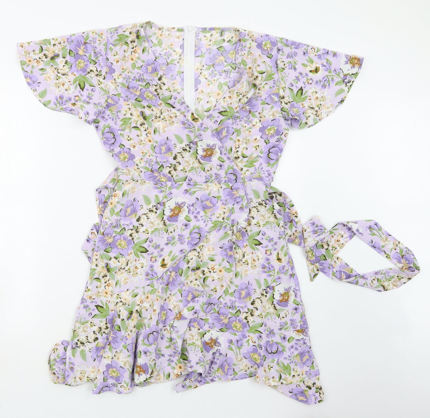 SheIn Womens Purple Fair Isle  Mini  Size M