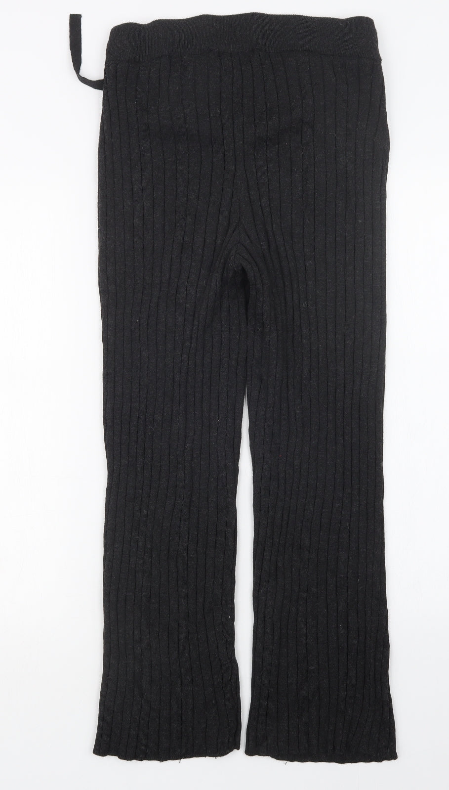 H&M Womens Grey  Knit Trousers  Size S L25.5 in