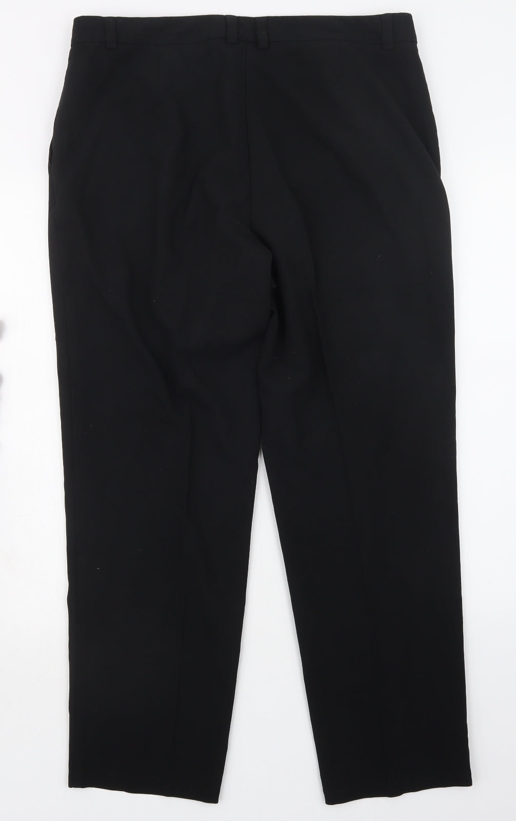Marks and Spencer Womens Black   Trousers  Size 16 L27.5 in