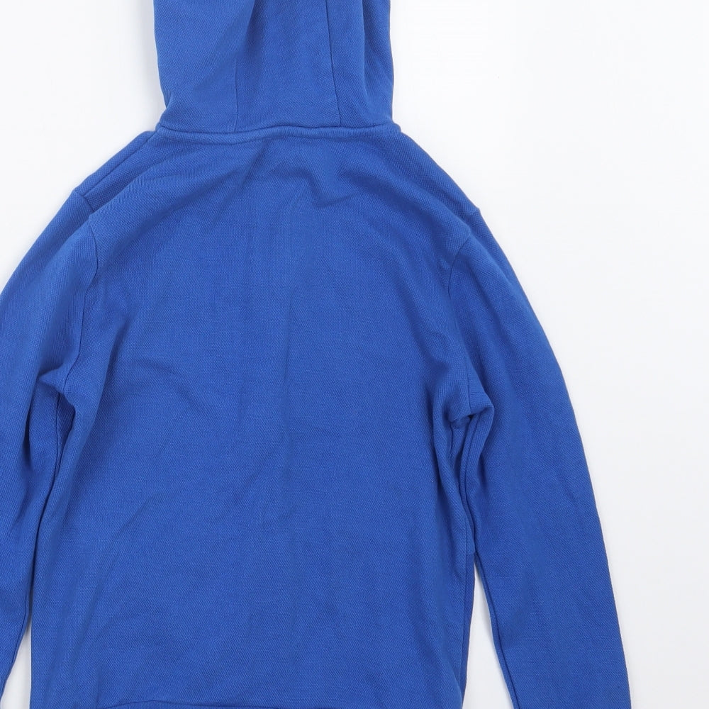 George Boys Blue   Full Zip Hoodie Size 7-8 Years